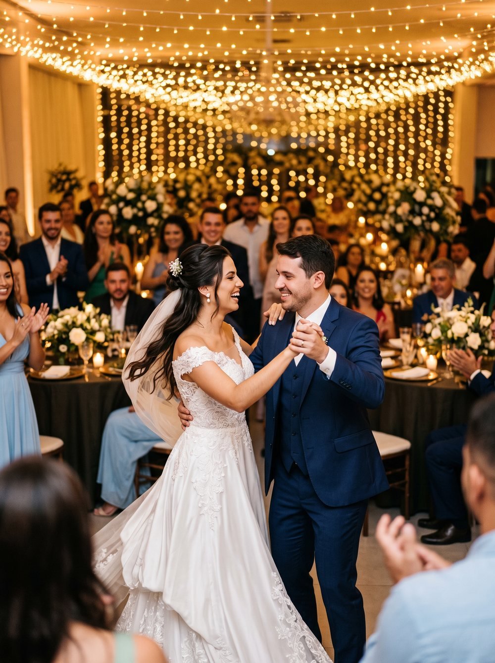 Cobertura fotográfica de festa de casamento